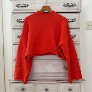 Vici Bright Orange Sweater